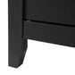 Matthew Buffet Sideboard Shelves Double Doors - Black