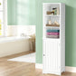 Bathroom Tallboy Furniture Toilet Storage Cabinet Laundry Cupboard Tall