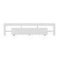 Erica 200cm TV Cabinet Entertainment Unit Stand RGB LED Gloss Furniture - White