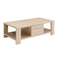 Ilias Coffee Table with 1 Drawer - Oak