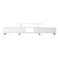 Olia 160cm to 220cm TV Cabinet Entertainment Unit Extendable - White