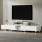 Olia 160cm to 220cm TV Cabinet Entertainment Unit Extendable - White