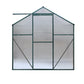 Greenhouse 1.9x1.9x1.83M Aluminium Polycarbonate Green House Garden Shed