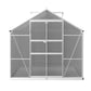 Greenhouse Aluminium Polycarbonate Green House Garden Shed 3x2.5M