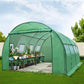 Greenhouse 4X3X2M Garden Shed Green House Polycarbonate Storage