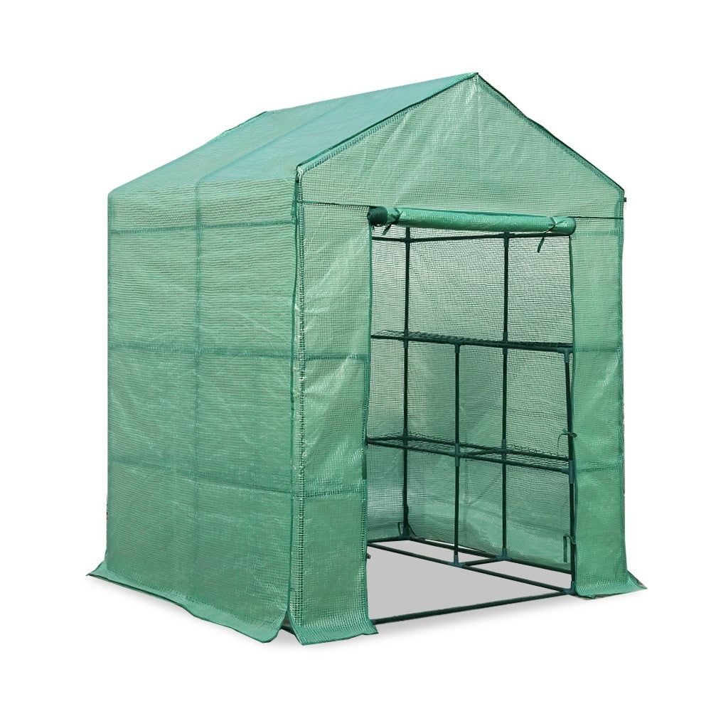 Greenhouse Green House Tunnel 2Mx1.55m Garden Shed Storage Plant