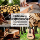 Alpha 39 Inch Classical Guitar Wooden Body Nylon String Beginner Gift Natural