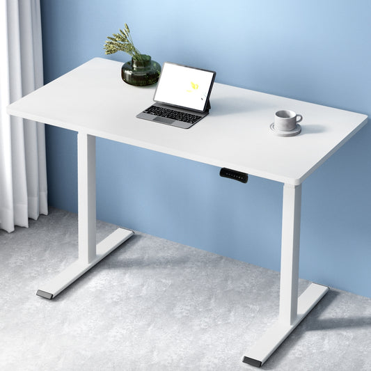 Artiss Standing Desk Motorised Dual Motor 120cm White