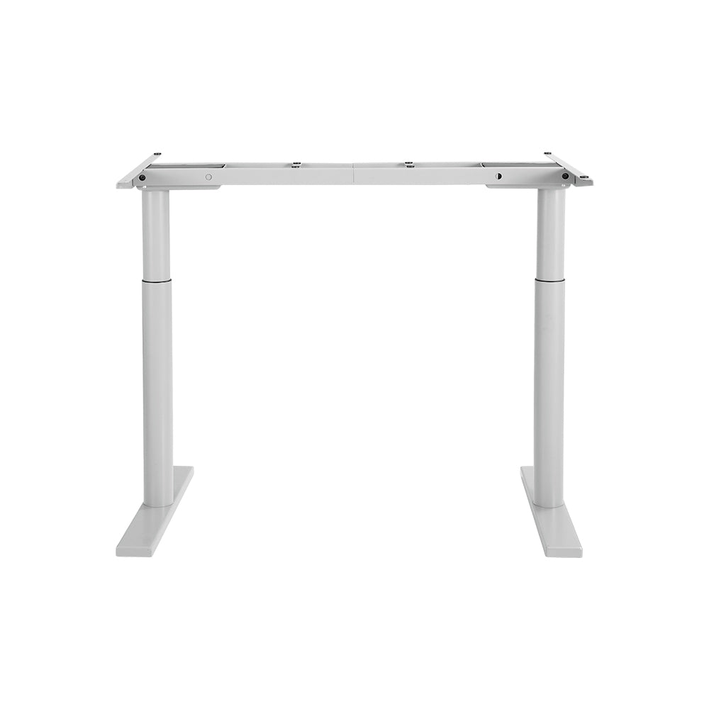 Standing Desk Frame Only Dual Motor Motorised Adjustable 125KG Load - White