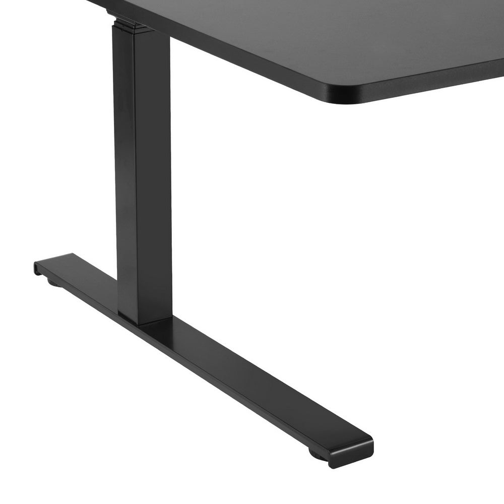 Artiss Standing Desks L-Shape Motorised 160cm Black