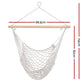 Hammock Chair Outdoor Hanging Camping Mesh Indoor - Cream