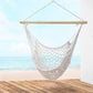 Hammock Chair Outdoor Hanging Camping Mesh Indoor - Cream