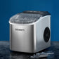 Devanti 12kg Ice Maker Machine with Self Cleaning Silver