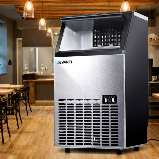 Devanti 60kg Commercial Ice Maker Machine