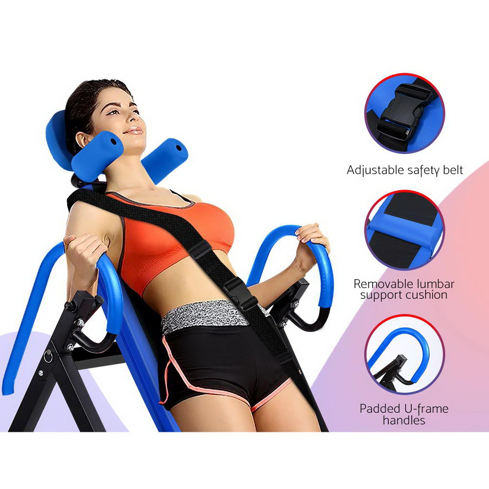 Buy Gravity Inversion Table Foldable Stretcher Inverter Home Gym