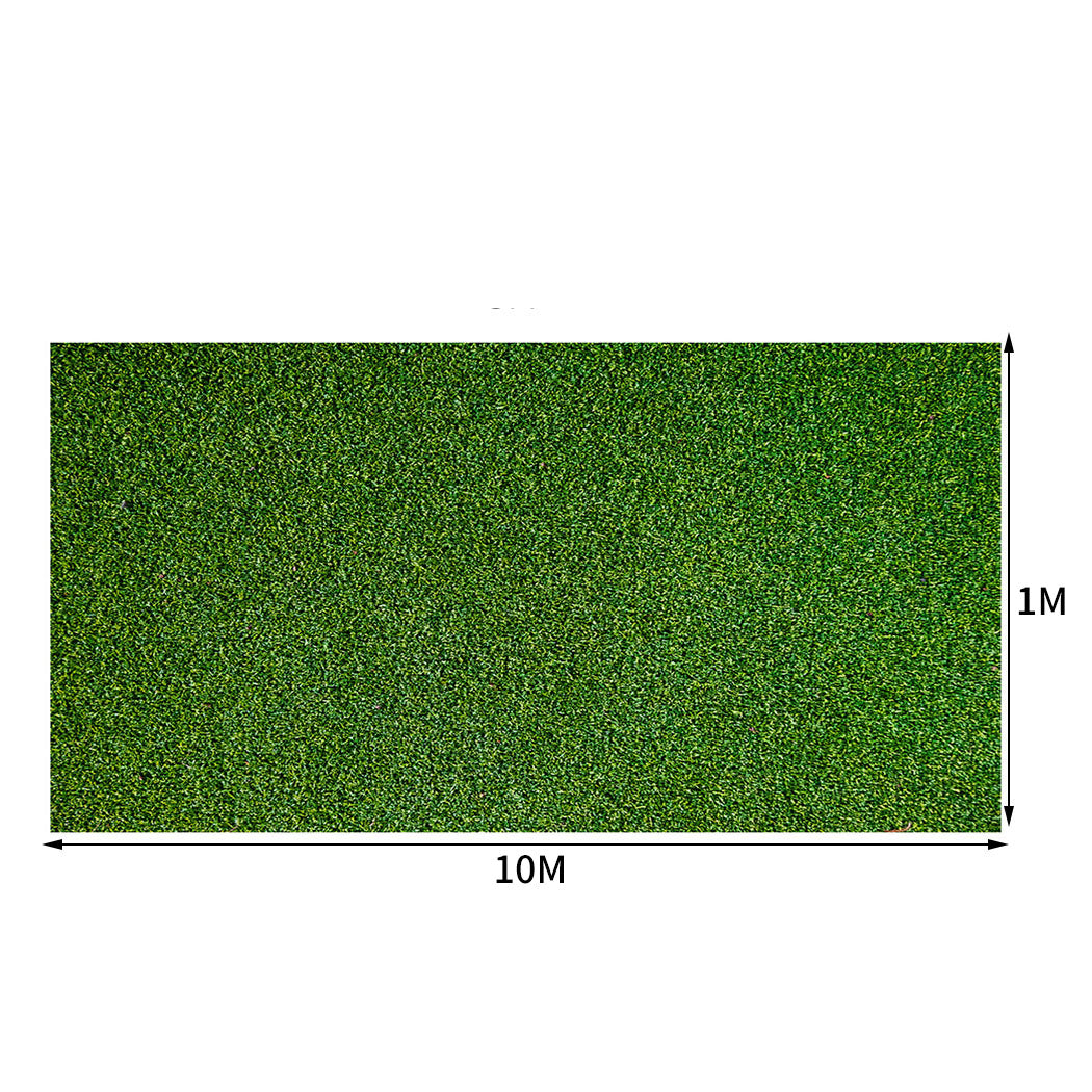 10sqm Artificial Grass 40mm Fake Flooring Outdoor Synthetic Turf Plant - Light Green