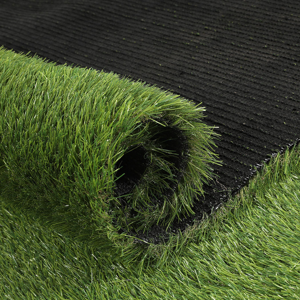 10sqm Artificial Grass 40mm Fake Grass Artificial Synthetic Turf Plastic Plant Mat Lawn Flooring - 4-Colour Green