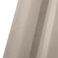 Set of 2 240x230cm Blockout Curtains Panels 3 Layers - Beige