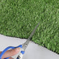 60sqm Artificial Grass 17mm Lawn Flooring Synthetic Turf Plastic Outdoor Plant Lawn - Olive Green