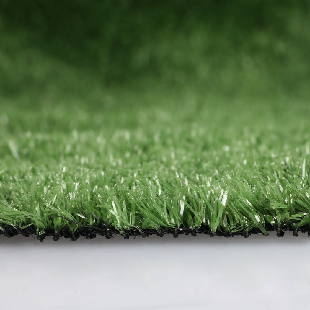 15sqm Artificial Grass 17mm Fake Flooring Outdoor Synthetic Turf Plant - Green