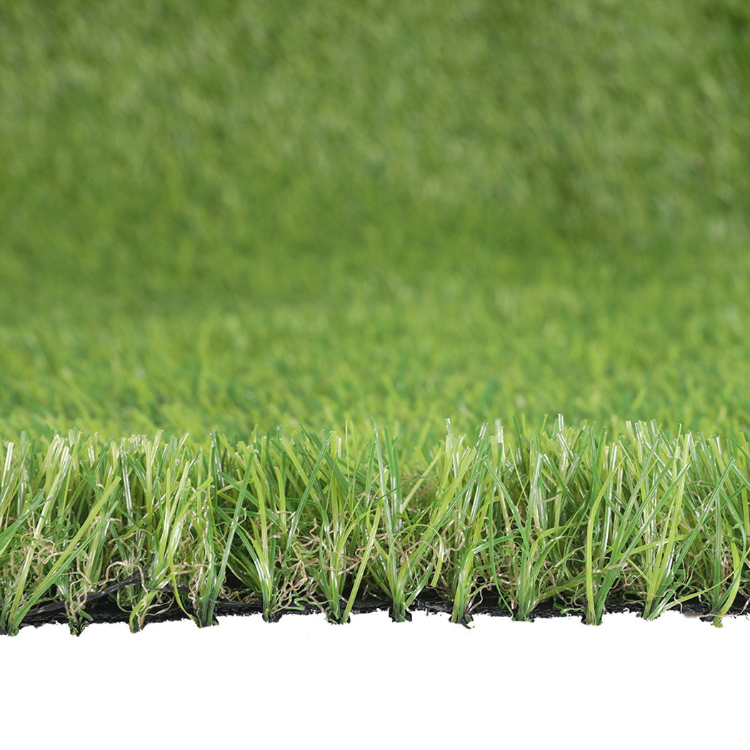 20sqm Artificial Grass 35mm Lawn Flooring Outdoor Synthetic Grass Plant Lawn - 4-Colour Green