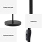 Floor Lamp Mother and Child Modern Home Living Room Office Reading - Black