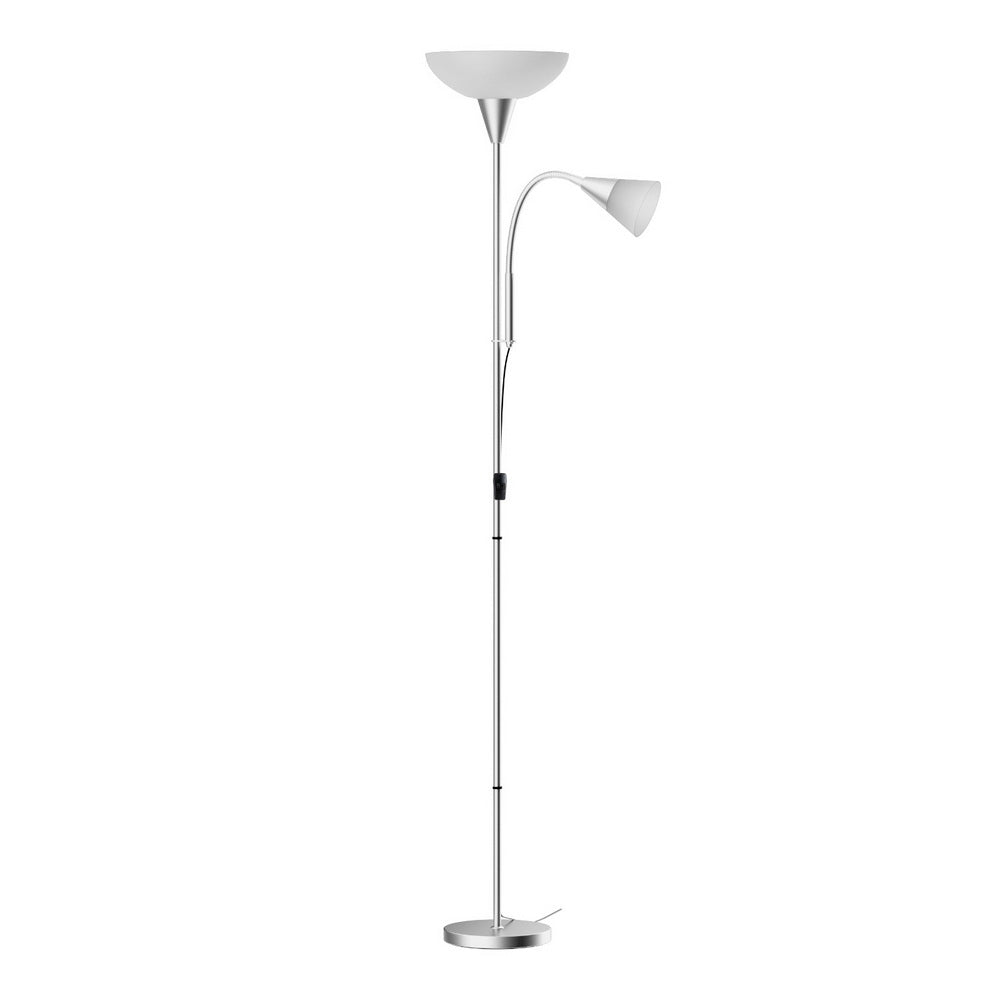 Floor Lamp Mother and Child Modern Home Living Room Office Reading - Silver