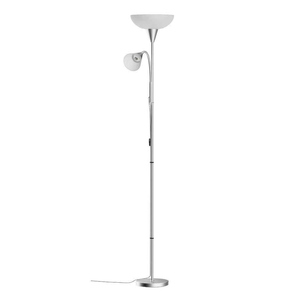 Floor Lamp Mother and Child Modern Home Living Room Office Reading - Silver