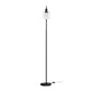 Floor Lamp Light Stand Modern Home Living Room Office Reading Glass Shade - Black