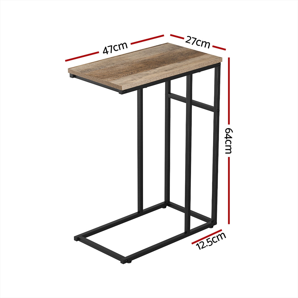 Ieris Side End Table - Walnut