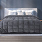 Queen Dreamz Quilt Doona Comforter Blanket Grey