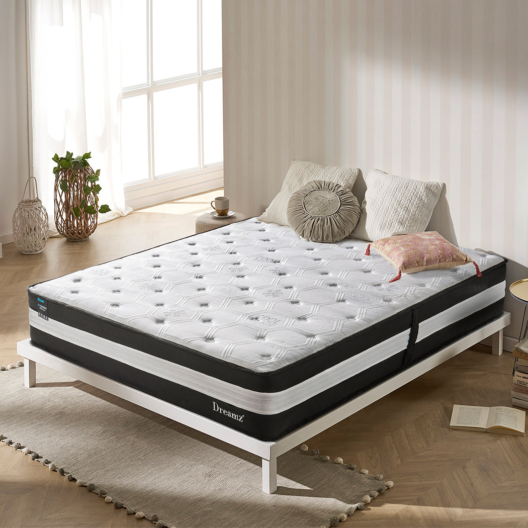 Renzo 25cm Cooling Mattress 5 Zone 25cm King Single