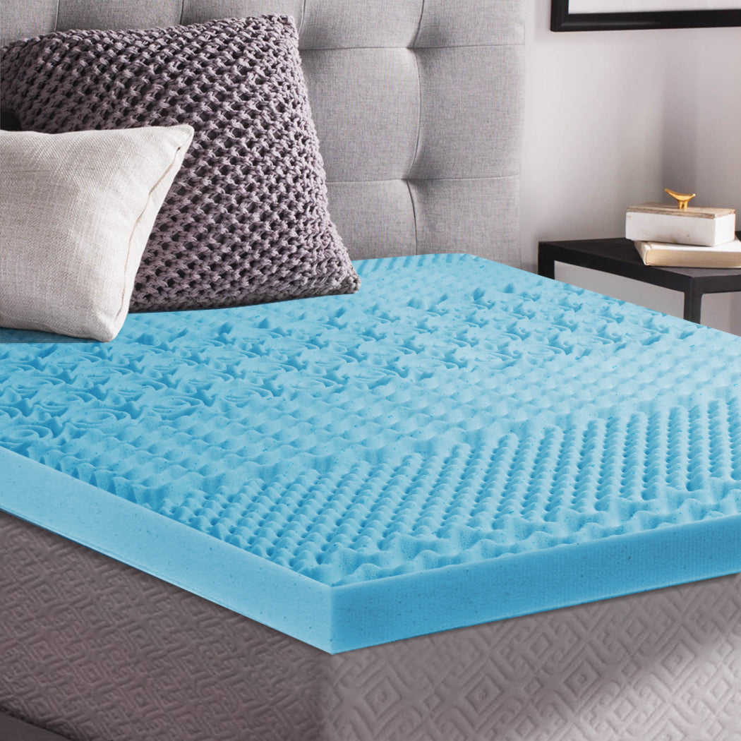 King Single Dreamz 7-Zone Cool Mattress Topper Memory