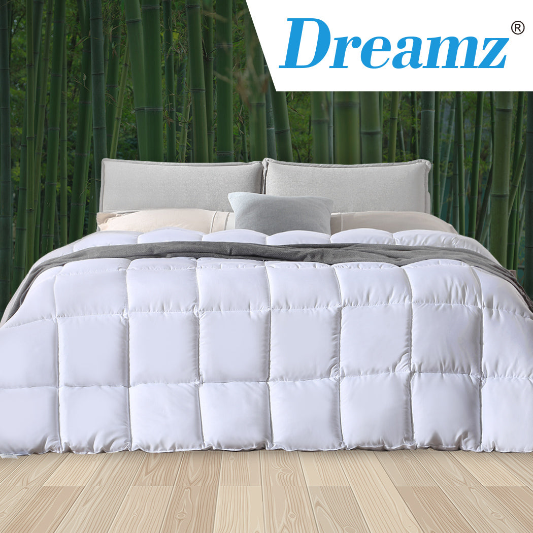 King Single Dreamz 200GSM All Season Bamboo Winter