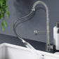 Kitchen Faucet Extender Tap Pull Out Mixer Taps Sink Basin Vanity Swivel Wels Silver