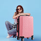 28" Luggage Suitcase Travel - Rose Gold