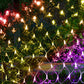 96LED Fairy String Lights Net Mesh Curtain Xmas Wedding Party Decor Multi Colour