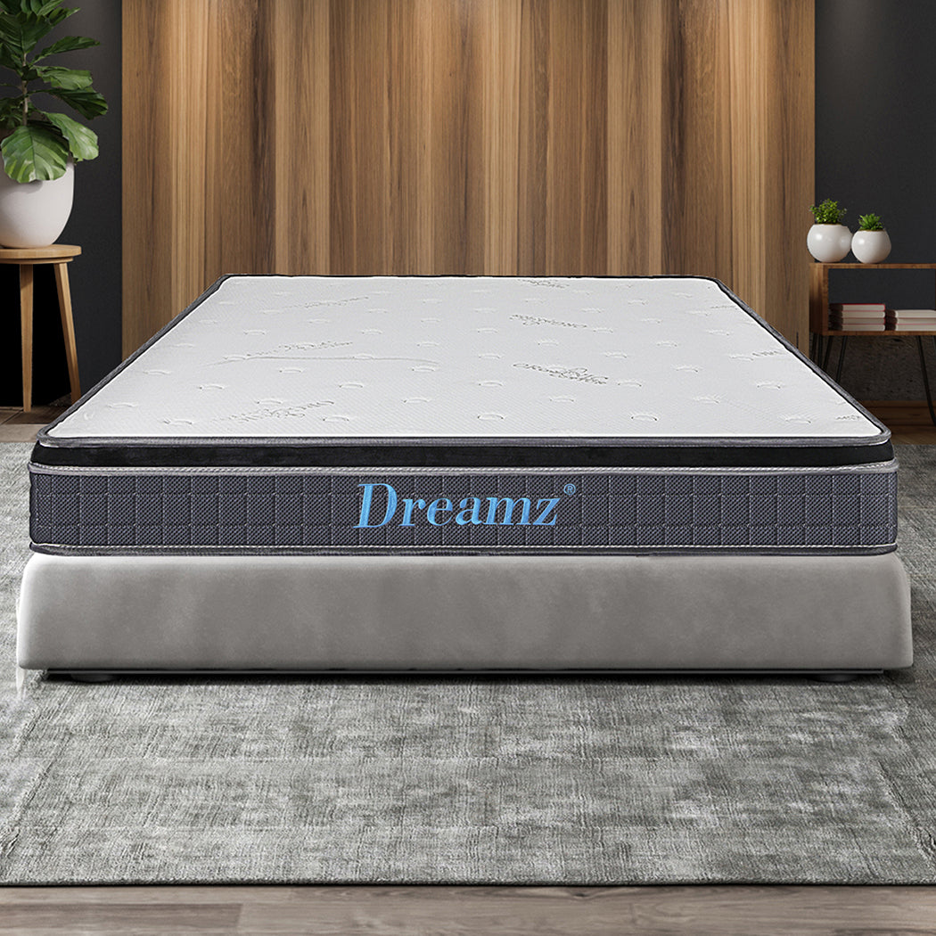 Dara 18cm Mattress Spring Premium Bed Top Foam Medium Firm - Single