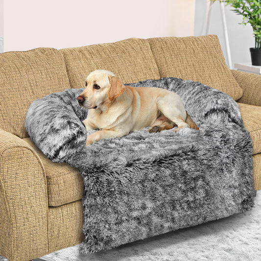 SMALL Dog Beds Pet Protector Sofa Cover - Charcoal