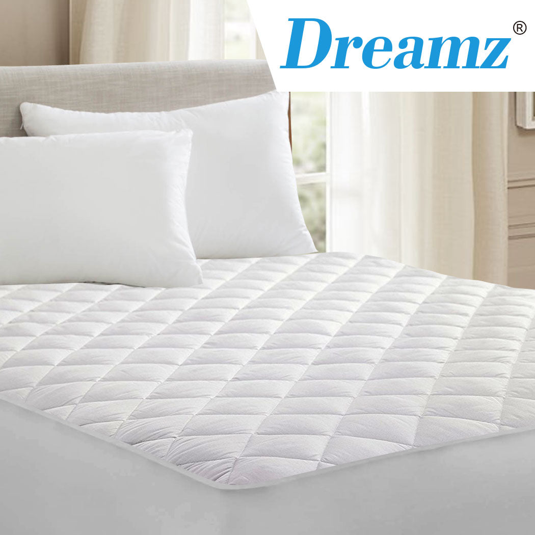 King DreamZ Fully Fitted Waterproof Microfiber Mattress Protector