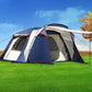 Family Camping Tent Tents Portable Outdoor Hiking Beach  4-6 Person Shade Shelter