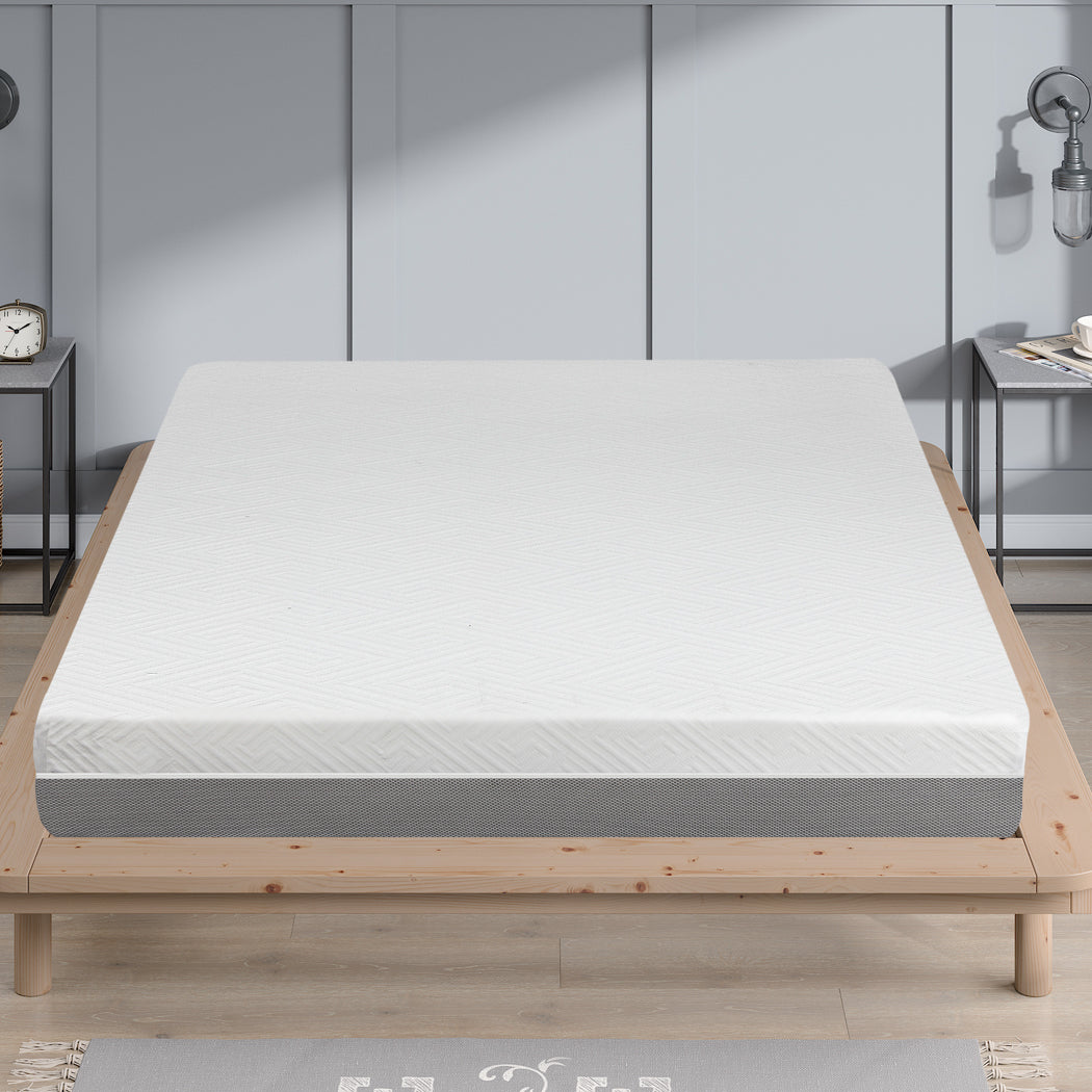 Piper 20cm Memory Foam Mattress Egg Crate Gel HD Medium Firm Soft - Double