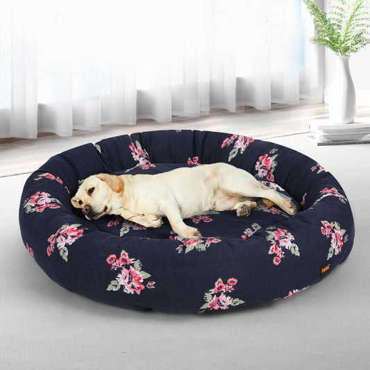 XXXLarge Dog Beds Calming Pet Washable - Navy