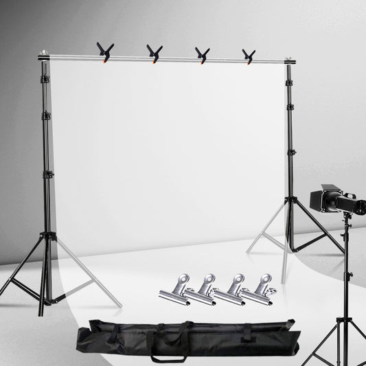 Backdrop Stand  Screen Photo Background Support Stand Kit 2x3m Type 1