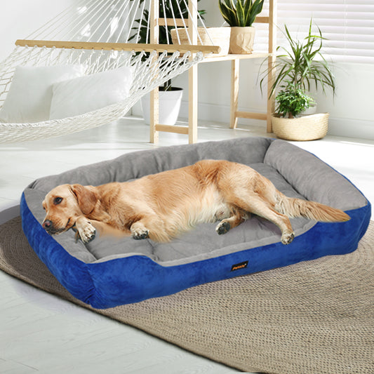 XXLarge Dog Beds Pet Mattress Bedding - Navy