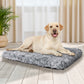 LARGE Dog Beds Mat Pet Calming Memory - Charcoal