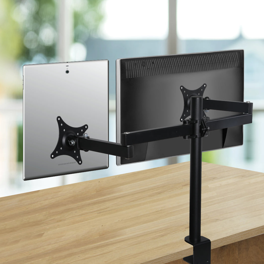 Monitor Bracket 2 Arm Display Stand