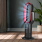 Bladeless Fan Cooler Heater - Red