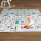 BoPeep Kids Play Mat Baby Crawling Pad Floor Foldable XPE Foam Non-slip Cloud