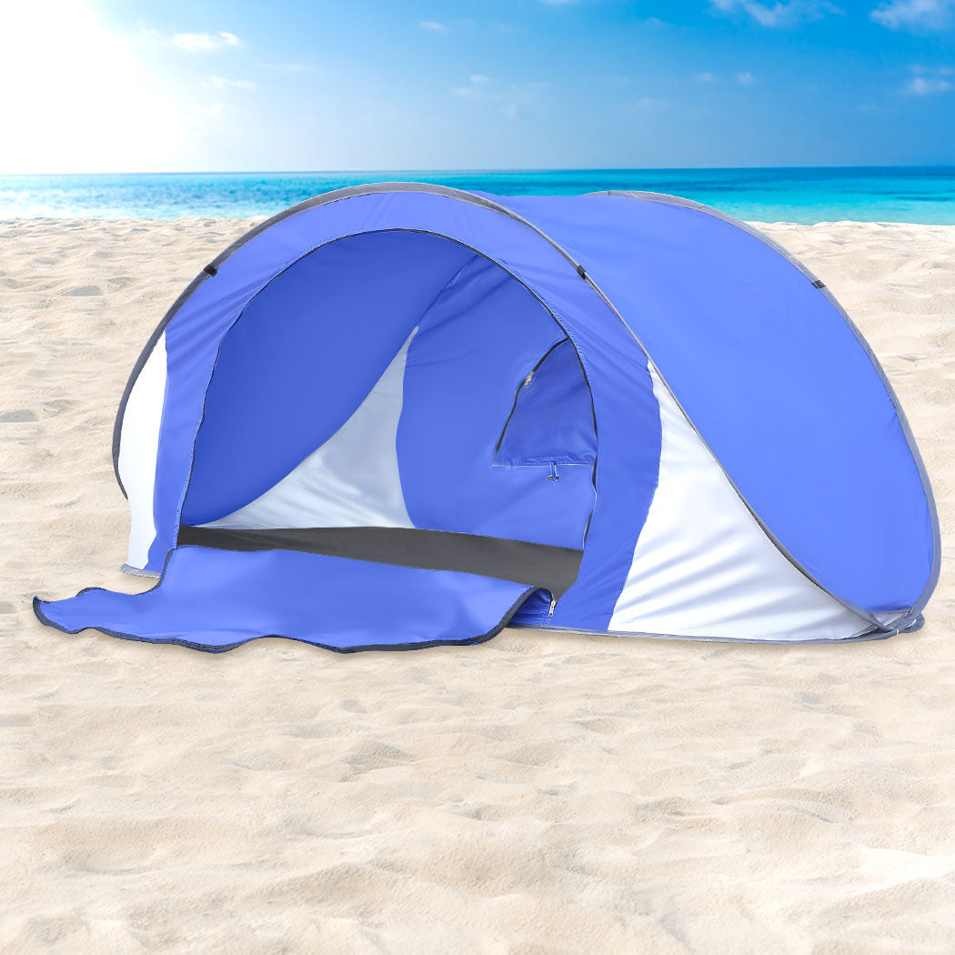 2-3 Person Hiking Pop Up Tent Beach Camping Tents Portable Shelter